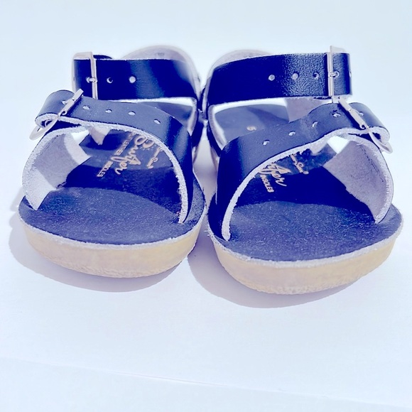 Salt water blue surfer sandals (size 5) - Picture 6 of 6